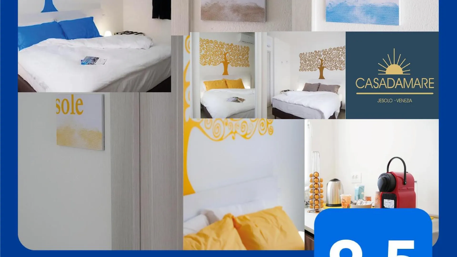 Casadamare Hotel Lido di Jesolo 0*,  Italië